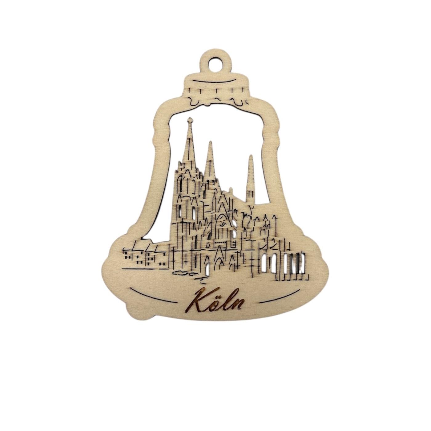 Christbaumanhänger Glocke, groß