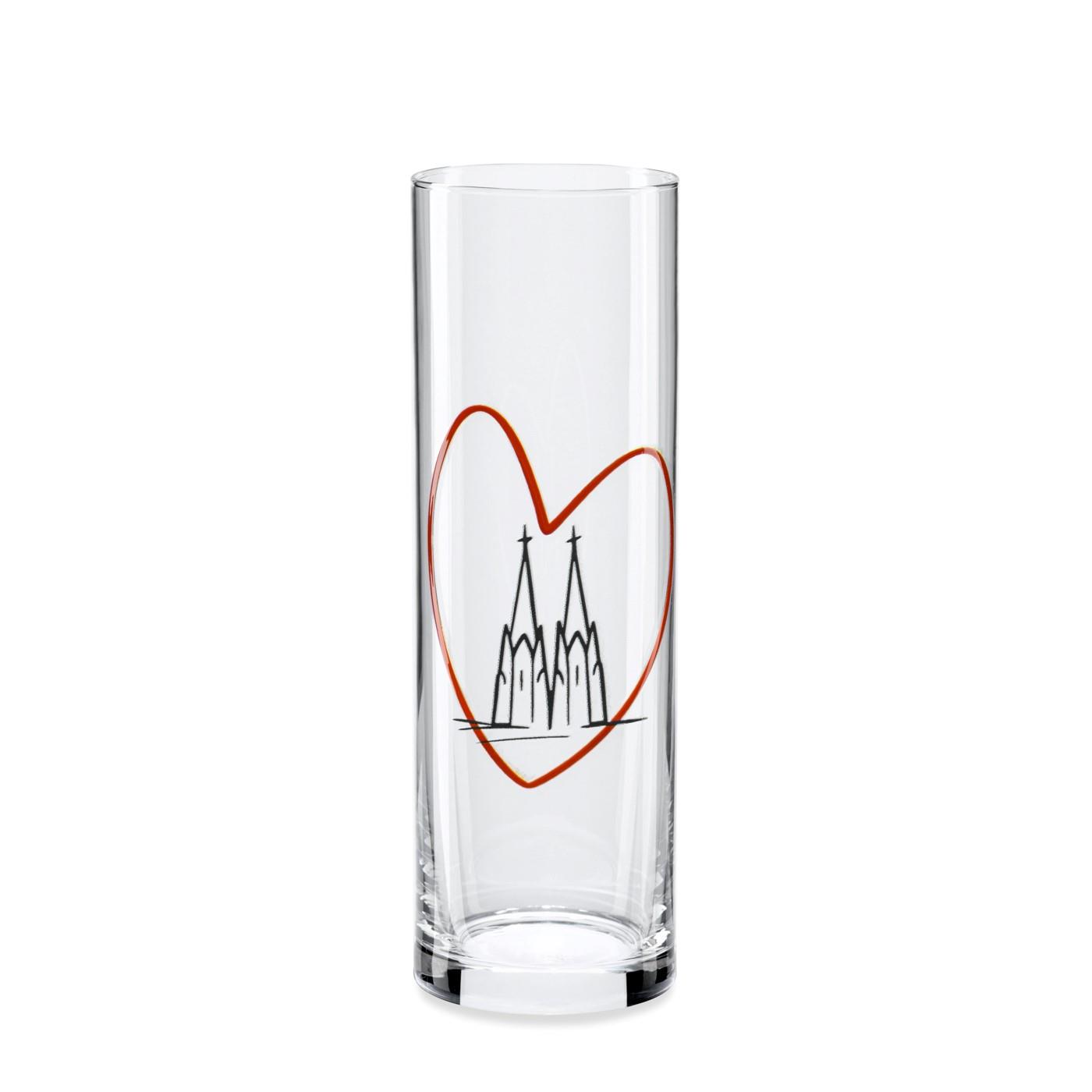 Kölschglas "DomHerz"