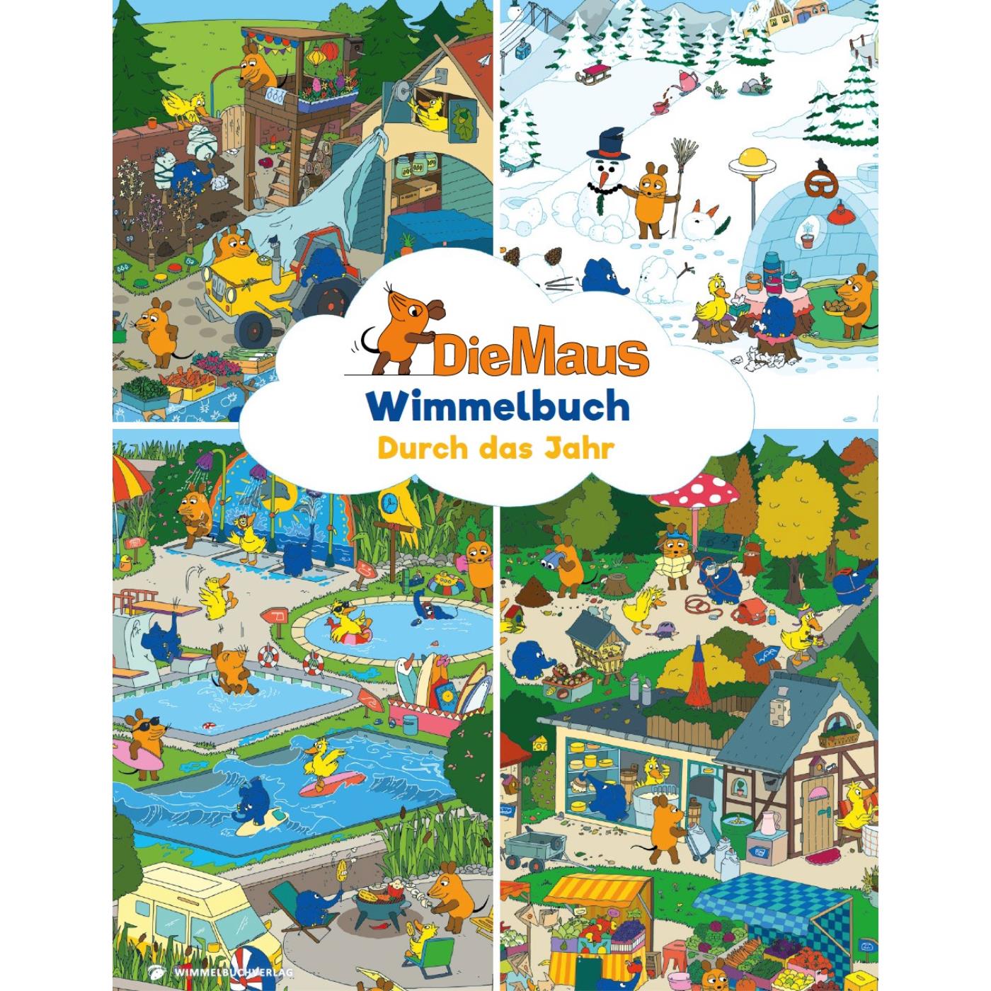 Die Maus - Wimmelbuch Durch das Jahr