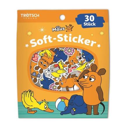 Die Maus Soft-Sticker