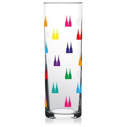 Kölschglas "bunte Dömchen"