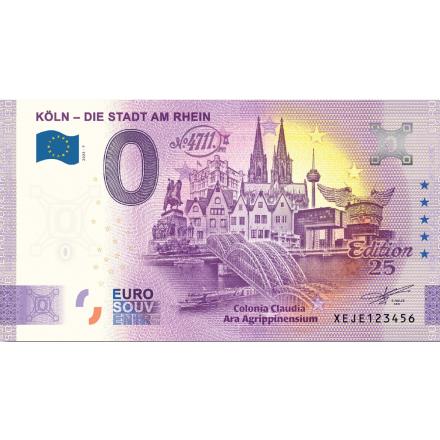 Geldschein Köln 0€, Edition 2025