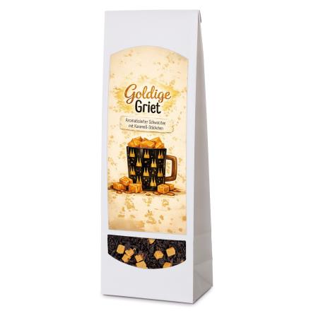 Schwarztee mit Karamell „Goldige Griet“, 100g